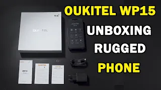 Oukitel WP15 - Big Battery Rugged Phone Unboxing