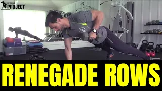 How To Do Renegade Rows with Dumbbells & Kettlebells - A Top Strength Exercise for Fat Loss