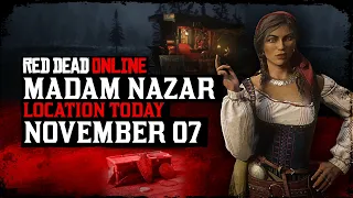 Red Dead Online Madam Nazar Location Today - 07 November 2021