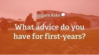 Langara Asks 💬  – What advice do you have for first-years?
