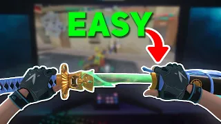 How to get VALORANT KNIFE/GUN Animations (Valorant TikTok Edits)