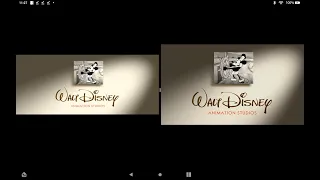 The Walt Disney Animation Studios Widescreen + Full Screen Versions Compilation