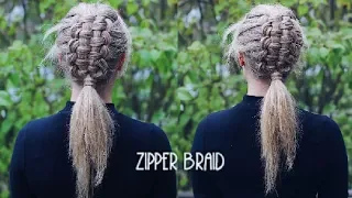 Zipper Braid Tutorial I Alice Hairstyles