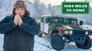 Driving 1,084 Miles in a Humvee...It was Terrible