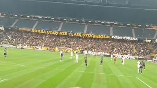 AIK - KF Skendija fans