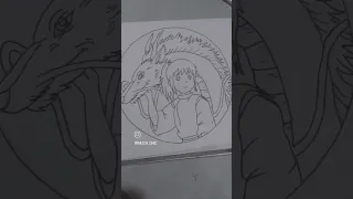 Haku and Chihiro from Spirited away