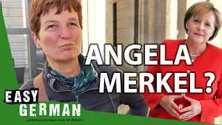 What do Germans think of Angela Merkel? | Easy German 264