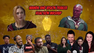 Wanda And Vision Trailer Reaction Mashup