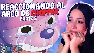 REACCIÓN AL PASADO DE CHOPPER - ONE PIECE ISLA DRUM Parte 2