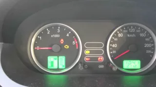 Ford Fiesta 1.4 TDCi cold start (-26 C)