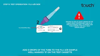 How to use: Covid-19 and Flu A/B Rapid Antigen Combo Test Kit- Self Testing |TouchBio