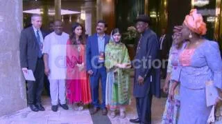 NIGERIA: MALALA MEETS PRESIDENT JONATHAN