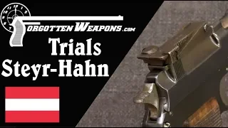 Unique Military Trials Steyr-Hahn M1911 Pistol