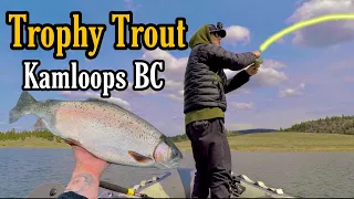 Fishing for Trophy Rainbows in Kamloops (huge trout!)
