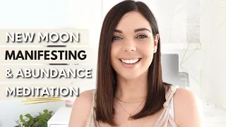 NEW MOON MANIFESTING & ABUNDANCE MEDITATION | LAW OF ATTRACTION | Emma Mumford