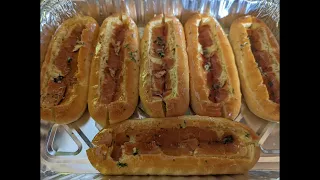 Chili Cheese Dog Boats Step by Step with Tink