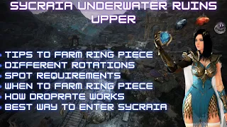 BDO Tips how, where & when to farm Ring Piece in Sycraia Underwater Ruins Upper + Rotations | Guide