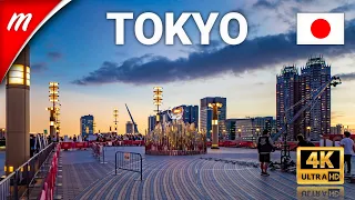 Tokyo Olympic Cauldron in Odaiba at a Beautiful Sunset | Tokyo Walking Tours