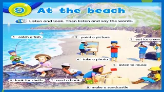 Super Minds 1 Unit 9 At the beach CD3 34 page106