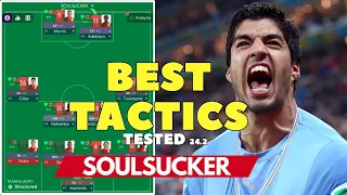 The Best Tactics on FM24 Tested - SOULSUCKER - Football Manager 2024