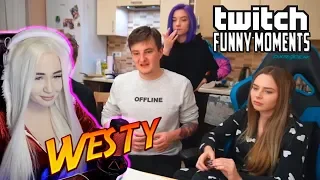 Westy смотрит  Топ Моменты с Twitch | Первый Раз за Рулем | Мгновенная Карма Бустера , Реакция