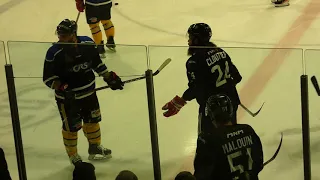 LNAH chris cloutier au warm up 20 nov