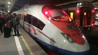 TRIPREPORT | Sapsan (High-Speed train) | Moscow-St.Petersburg | Economy