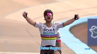 Peter Sagan-Paris-Roubaix Winners 2014 Niki Terpstra-2018 Peter Sagan