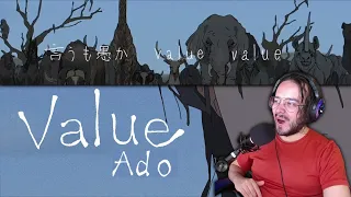 Musician Reacts to【Ado】Value: DAMN!