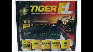 Tiger F1 HD настройка каналовв