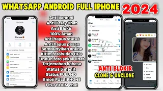 Wa Iphone Terbaru 2024 || Whatsapp Iphone Terbaru 2024 || Anti Kedaluarsa