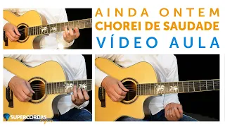 AINDA ONTEM CHOREI DE SAUDADE • Vídeo aula do Solo + Dicas técnicas