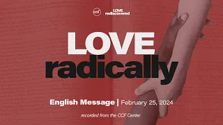 Love Radically | Edric Mendoza