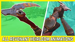 All Revenant Heirloom Animations + Extra Rare Ones! - Apex Legends #shorts