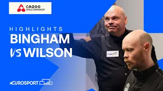 Faultless 😮‍💨 | Stuart Bingham vs Gary Wilson | 2024 World Snooker Championship Highlights