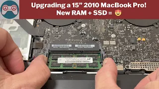 Upgrading a 2010 MacBook Pro - Can I make it better than new? (RAM + SSD)