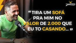 "MONTEI MINHA CASA JOGANDO NA VÁRZEA..." | Cortes do Pense Diferente