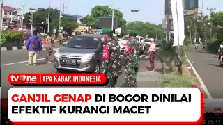 Evaluasi Ganjil Genap di Bogor Dinilai berhasil Kurangi Volume Kendaraan | AKIM tvOne