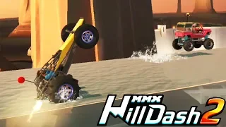 MMX HILL DASH 2 новая тачка БАГГИ и краски VIDEO cars игра мультяшная про машины