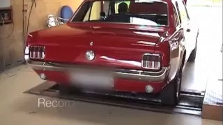 Mustang 66 289ci V8 HiPo Dyno