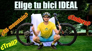 Elige tu bici IDEAL para disfrutar los senderos 🚵⛰¿Trail, all-mountain o enduro?