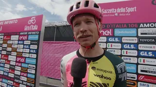 Magnus Cort - Interview at the start - Stage 14 - Giro d'Italia 2023