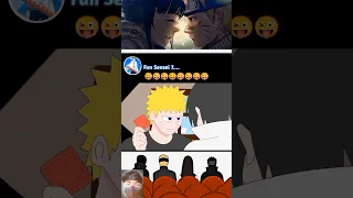 Naruto Squad Reaction On Sasuke 😜 || #shorts #viral #naruto || @-FunAnime