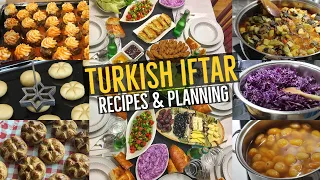 Turkish Iftar Menu For Crowds / Kebab & Veggies, Dessert, Side dishes and more.