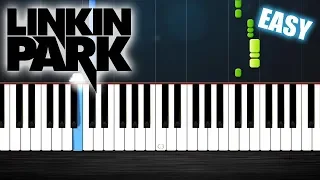 Linkin Park - CASTLE OF GLASS - EASY Piano Tutorial by PlutaX - Synthesia