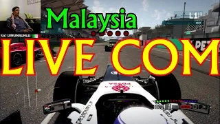 F1 2013 - Live Face Cam Vid #1 Great Race at Malaysia