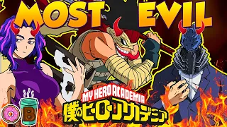 My Hero Academia Villains: Evil to Most Evil