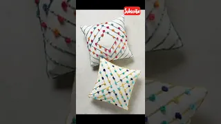 Simple and Stylish Hand Made Cushion Cover Ideas|| cushion cover designs|| pillow cover ideas