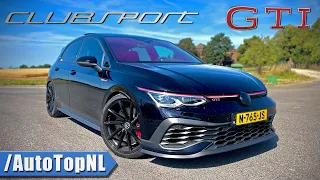 VW Golf MK8 GTI CLUBSPORT | REVIEW on AUTOBAHN by AutoTopNL