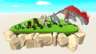 Evolution of Tyrannosaurus VS ALL Dinosaurs - Best Dinosaur Fights in Jurassic Park